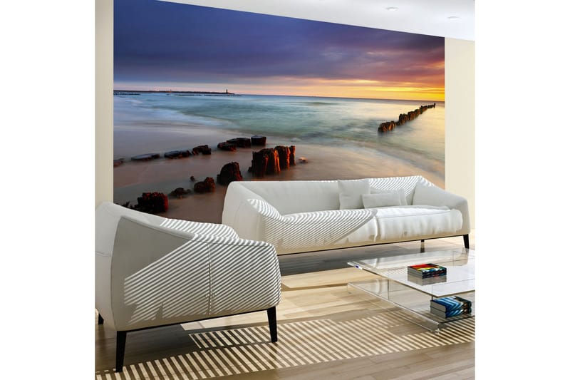 Fototapet Beach Sunrise 200x154, Artgeist sp. z o. o.