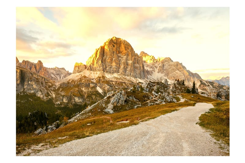 Fototapet Beautiful Dolomites 100x70 - Artgeist sp. z o. o. - Innredning - Veggdekorasjon - Tapeter - Fototapeter