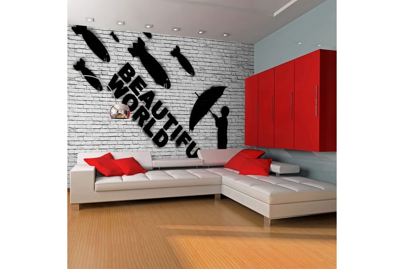 Fototapet Beautiful World 400x309 - Artgeist sp. z o. o. - Innredning - Veggdekorasjon - Tapeter - Fototapeter