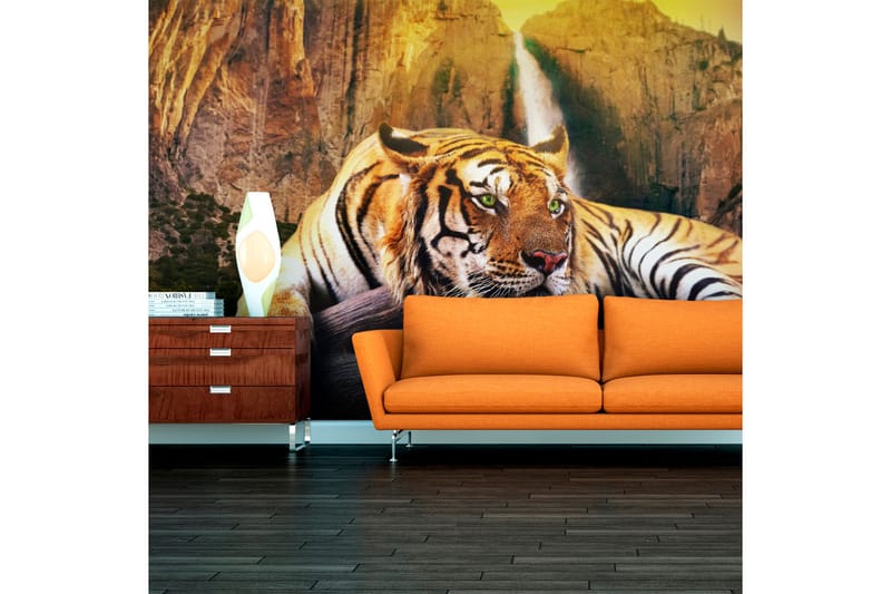 Fototapet Beauty And The Beast 450x270 - Artgeist sp. z o. o. - Innredning - Veggdekorasjon - Tapeter - Fototapeter