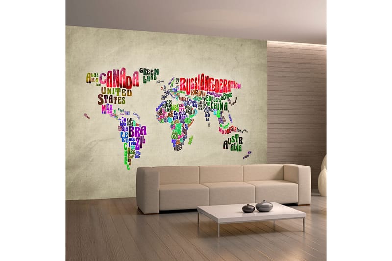 Fototapet Bedre Verden 400x309 - Artgeist sp. z o. o. - Innredning - Veggdekorasjon - Tapeter - Fototapeter