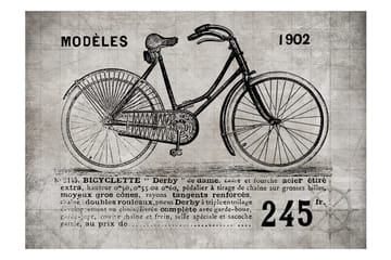 Fototapet Bicycle Vintage 350x245 - Innredning - Veggdekorasjon - Tapeter - Fototapeter