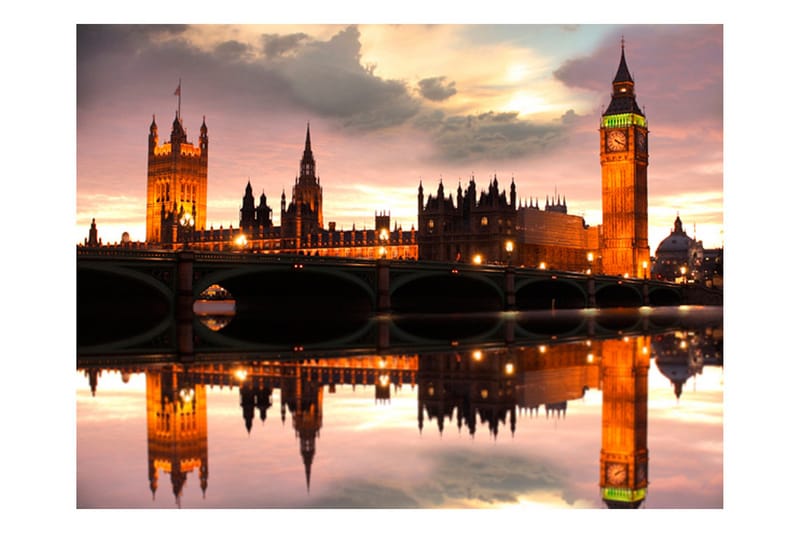 Fototapet Big Ben Evening London 250x193, Artgeist sp. z o. o.