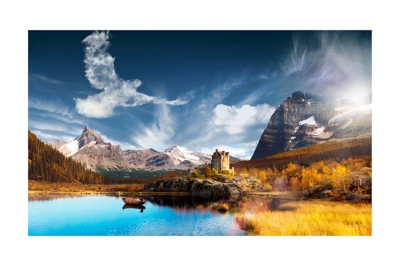 Fototapet Bird Cloud 450x270 - Artgeist sp. z o. o. - Innredning - Veggdekorasjon - Tapeter - Fototapeter