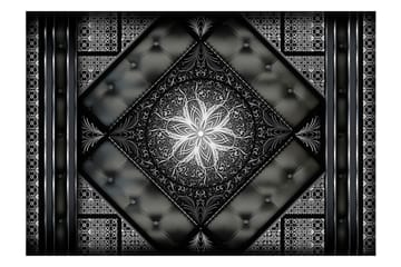 Fototapet Black Mosaic 400x280 - Artgeist sp. z o. o. - Innredning - Veggdekorasjon - Tapeter - Fototapeter