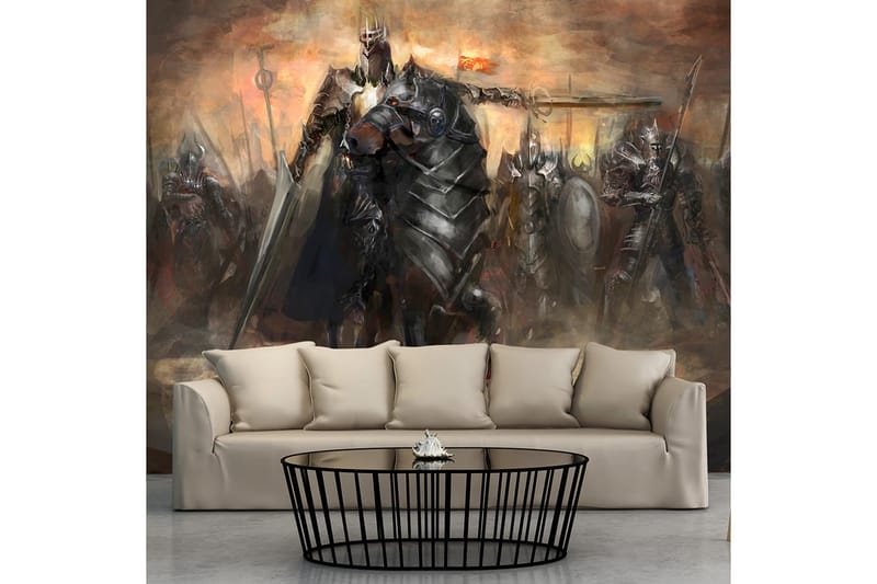 Fototapet Black Rider 200x140 - Innredning - Veggdekorasjon - Tapeter - Fototapeter