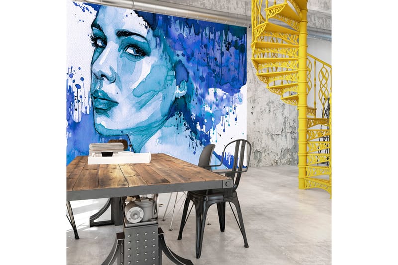 Fototapet Blue Lady 300x210, Artgeist sp. z o. o.