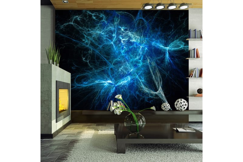 Fototapet Blue Lightning 250x193, Artgeist sp. z o. o.