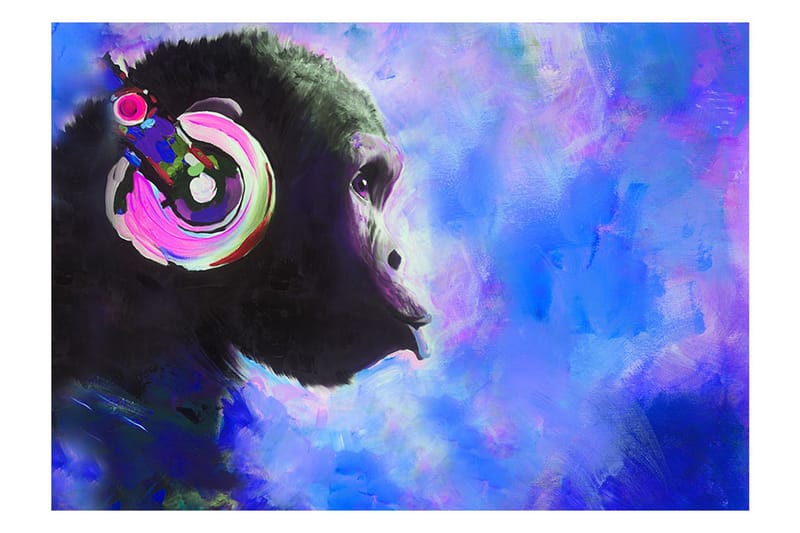 Fototapet Blue Melody 400x280 - Finnes i flere størrelser - Innredning - Veggdekorasjon - Tapeter - Fototapeter