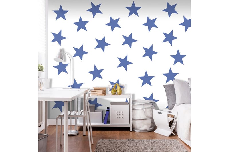 Fototapet Blue Star 300x210, Finnes i flere størrelser