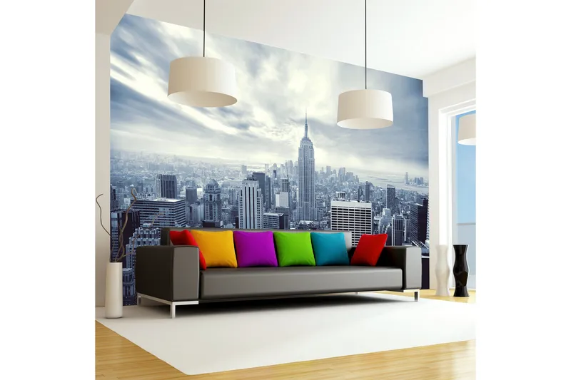 Fototapet Blue York 350x245 - Artgeist sp. z o. o. - Innredning - Veggdekorasjon - Tapeter - Fototapeter