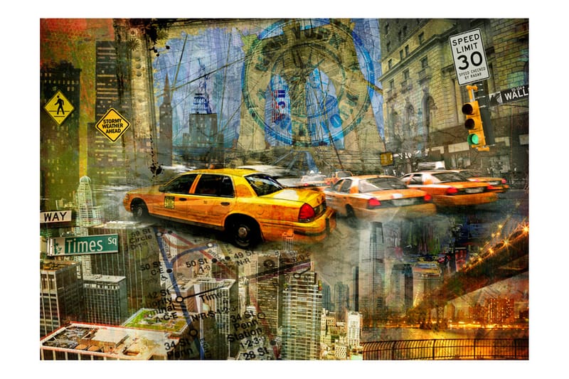 Fototapet Boundless New York 100x70 - Artgeist sp. z o. o. - Fototapeter