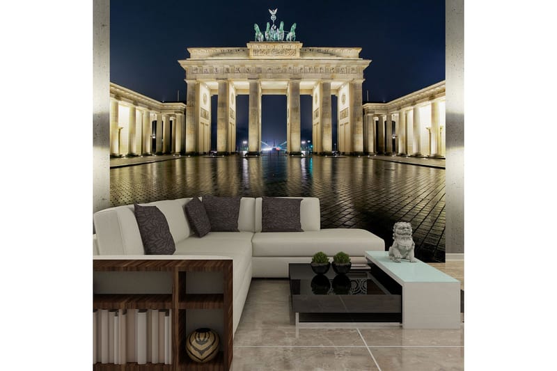 Fototapet Brandenburger Tor Om Natten 450x270, Artgeist sp. z o. o.