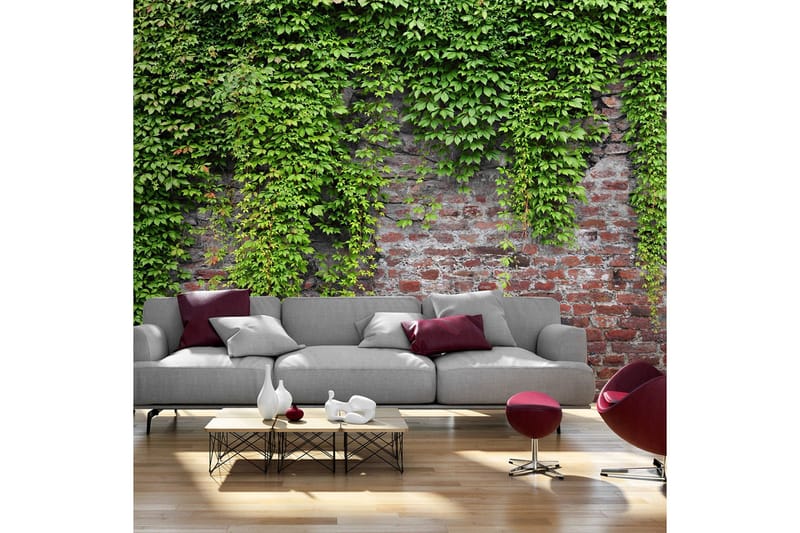Fototapet Brick And Ivy 150x105, Artgeist sp. z o. o.