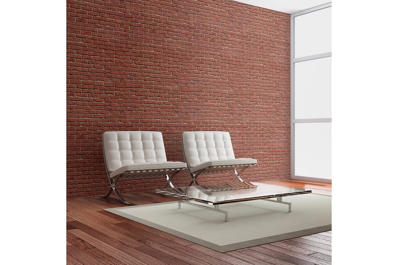 Fototapet Brick Simple Design 250x193 - Artgeist sp. z o. o. - Innredning - Veggdekorasjon - Tapeter - Fototapeter