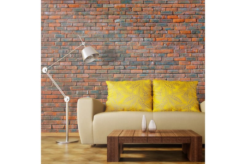 Fototapet Brick wall 250x193 - Artgeist sp. z o. o. - Innredning - Veggdekorasjon - Tapeter - Fototapeter