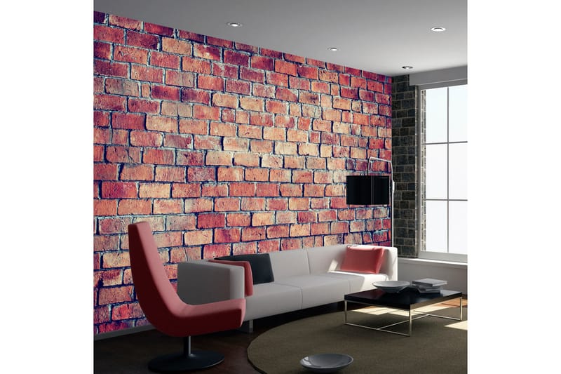 Fototapet Brick Puzzle 150x105 - Artgeist sp. z o. o. - Innredning - Veggdekorasjon - Tapeter - Fototapeter