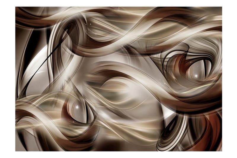 Fototapet Brown Revelry 100x70 - Artgeist sp. z o. o. - Innredning - Veggdekorasjon - Tapeter - Fototapeter