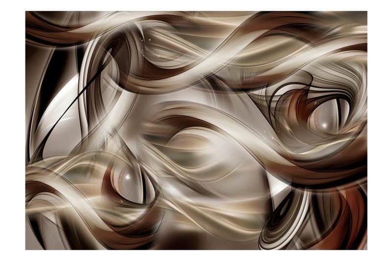 Fototapet Brown Revelry 400x280 - Artgeist sp. z o. o. - Innredning - Veggdekorasjon - Tapeter - Fototapeter