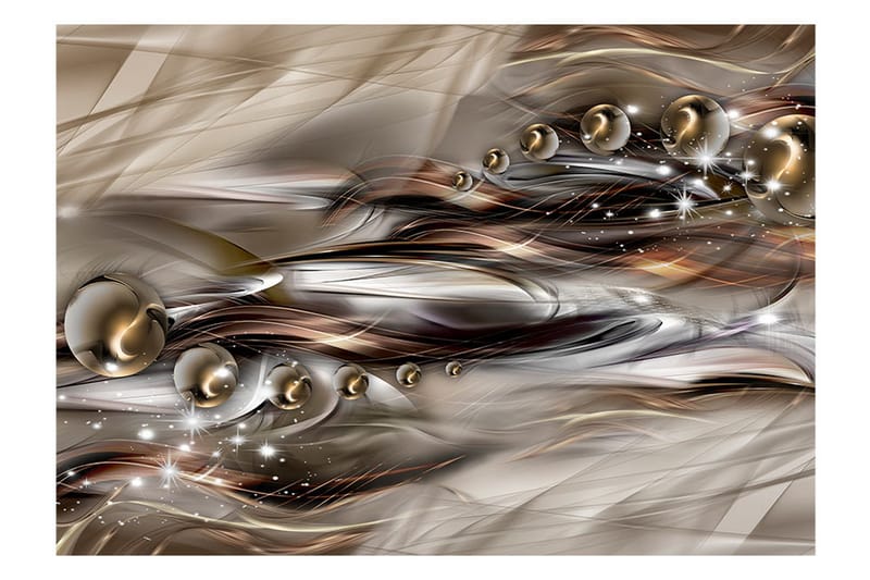 Fototapet Brown Shoal 250x175 - Artgeist sp. z o. o. - Innredning - Veggdekorasjon - Tapeter - Fototapeter