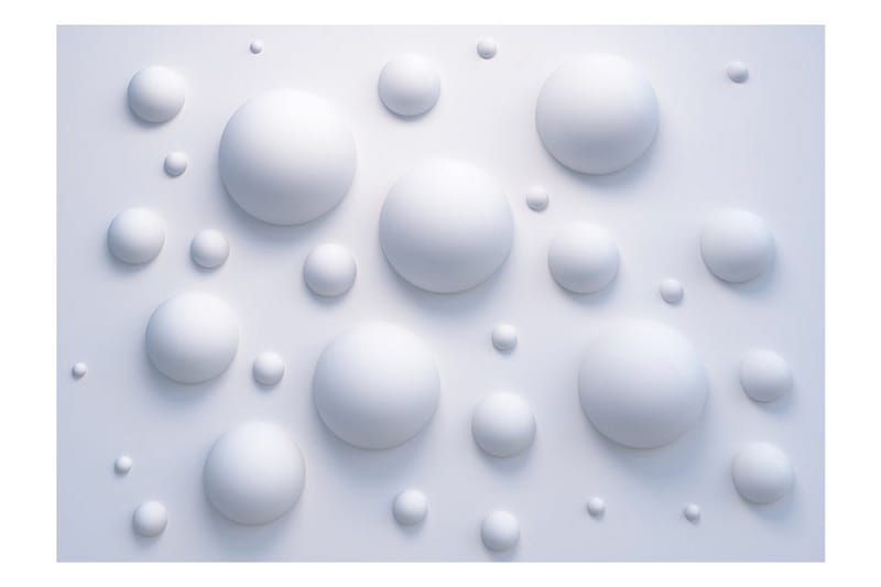 Fototapet Bubble Wall 200x140 - Finnes i flere størrelser - Innredning - Veggdekorasjon - Tapeter - Fototapeter