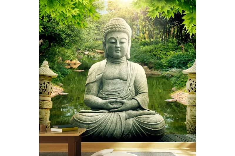 Fototapet Buddha's Garden  150x105, Artgeist sp. z o. o.