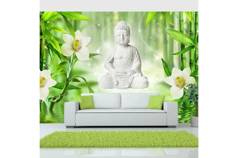 Fototapet Buddha And Nature 400x280, Artgeist sp. z o. o.