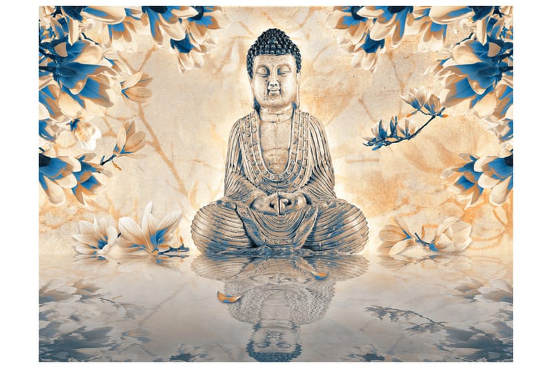 Fototapet Buddha Of Prosperity 300x231 - Artgeist sp. z o. o. - Innredning - Veggdekorasjon - Tapeter - Fototapeter