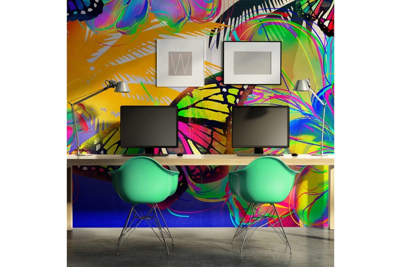 Fototapet Butterflies In The Stomach 300x231 - Artgeist sp. z o. o. - Innredning - Veggdekorasjon - Tapeter - Fototapeter