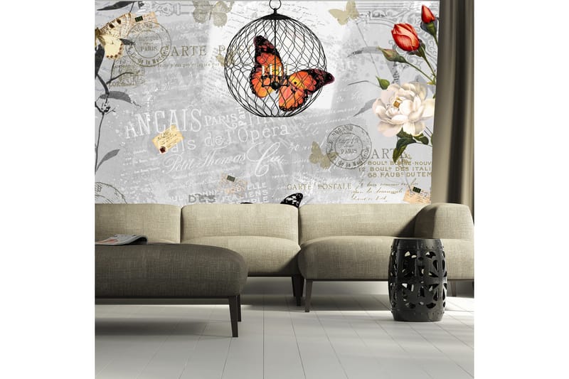 Fototapet Butterflies Song 350x245 - Artgeist sp. z o. o. - Innredning - Veggdekorasjon - Tapeter - Fototapeter