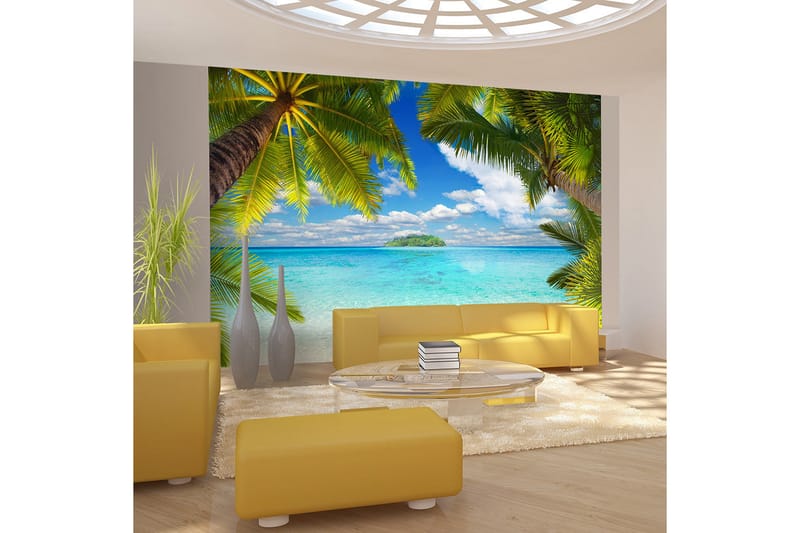 Fototapet Carefree Afternoon 350x245 - Artgeist sp. z o. o. - Innredning - Veggdekorasjon - Tapeter - Fototapeter