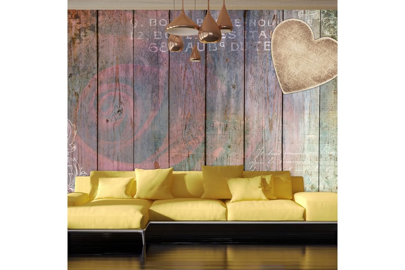 Fototapet Carved Memories 400x280 - Artgeist sp. z o. o. - Innredning - Veggdekorasjon - Tapeter - Fototapeter