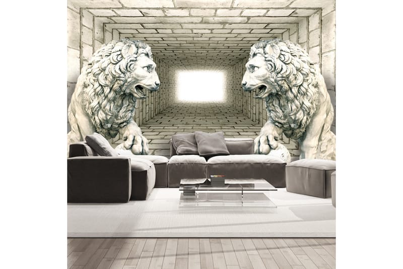 Fototapet Chamber Of Lions 200x140 - Artgeist sp. z o. o. - Fototapeter