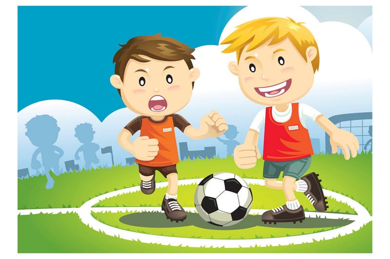 Fototapet Champions Team 300x210 - Artgeist sp. z o. o. - Innredning - Veggdekorasjon - Tapeter - Fototapeter