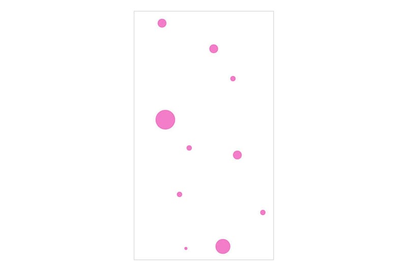 Fototapet Charming Dots 50x1000 - Artgeist sp. z o. o. - Innredning - Veggdekorasjon - Tapeter - Fototapeter