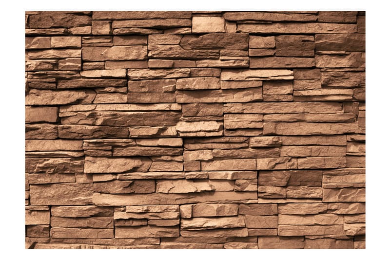 Fototapet Chocolate Stones 400x280 - Artgeist sp. z o. o. - Innredning - Veggdekorasjon - Tapeter - Fototapeter