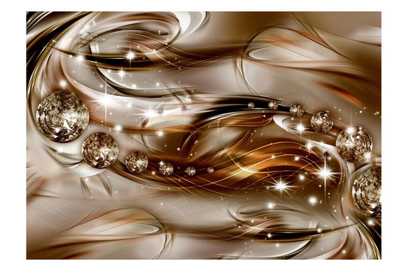 Fototapet Chocolate Tide 100x70 - Artgeist sp. z o. o. - Innredning - Veggdekorasjon - Tapeter - Fototapeter