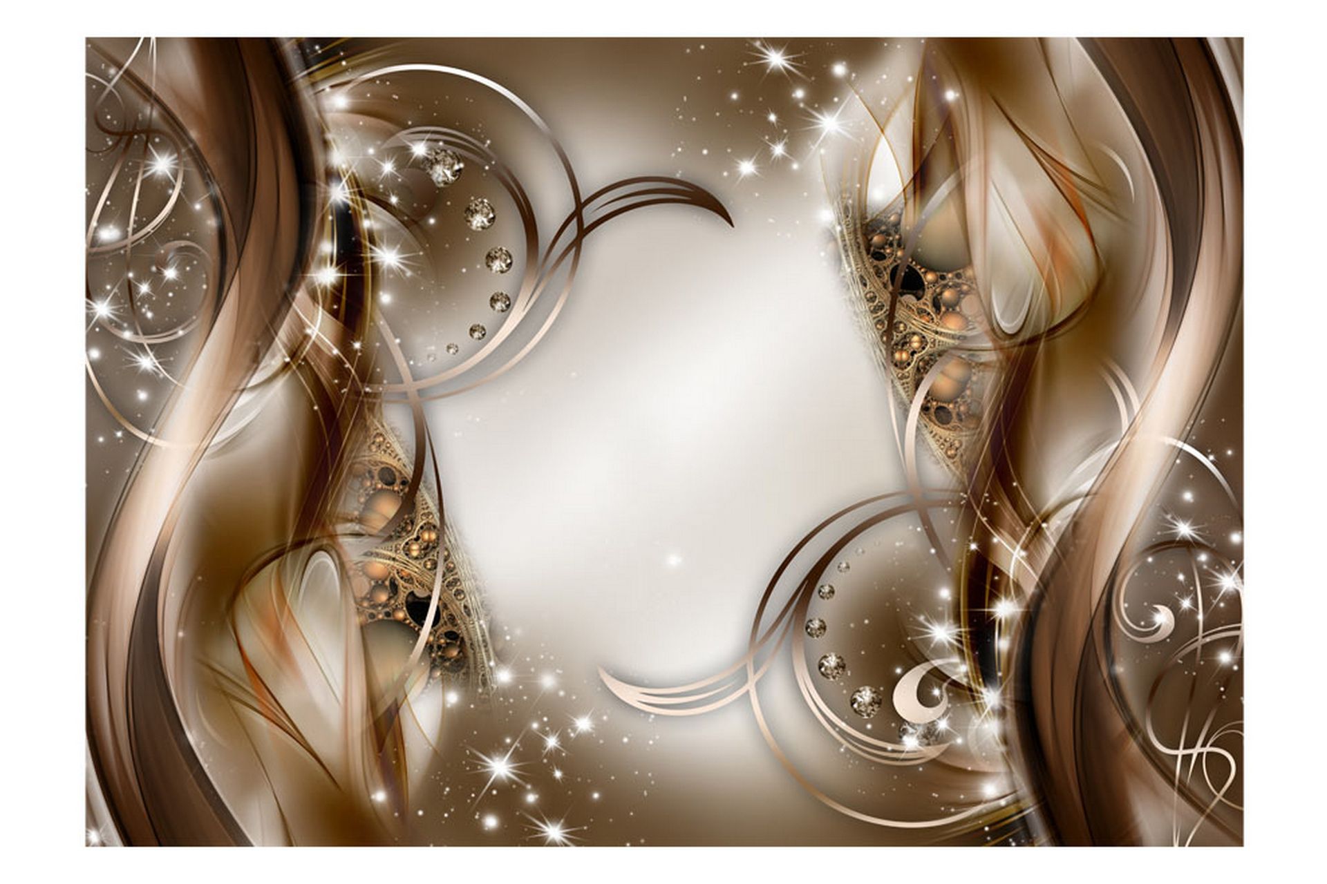 Fototapet Cinnamon Trinkets 200x140 - Artgeist sp. z o. o. - Innredning - Veggdekorasjon - Tapeter - Fototapeter