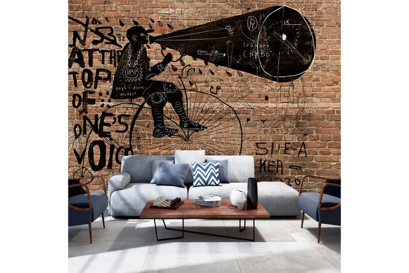 Fototapet City News 300x210, Artgeist sp. z o. o.