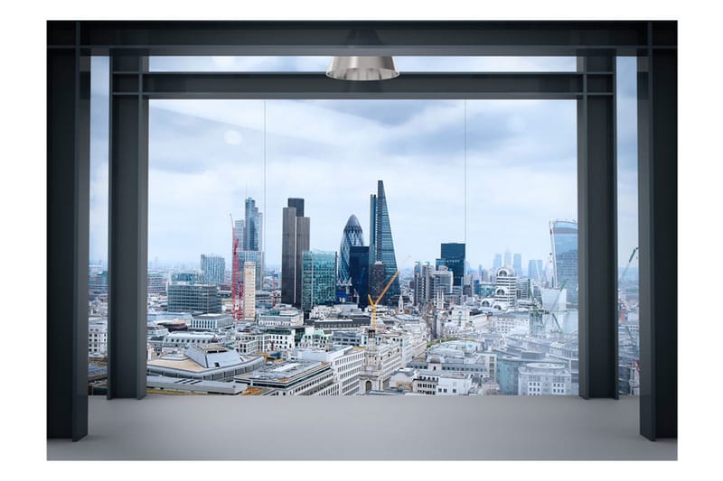 Fototapet City View London 400x280 - Artgeist sp. z o. o. - Innredning - Veggdekorasjon - Tapeter - Fototapeter