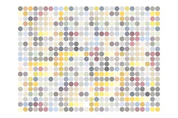 Fototapet Colored Polka Dots 250x193 - Artgeist sp. z o. o. - Innredning - Veggdekorasjon - Tapeter - Fototapeter