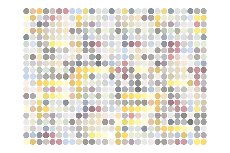 Fototapet Colored Polka Dots 350x270 - Artgeist sp. z o. o. - Innredning - Veggdekorasjon - Tapeter - Fototapeter