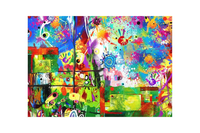Fototapet Colorful Fantasies 250x175 - Artgeist sp. z o. o. - Innredning - Veggdekorasjon - Tapeter - Fototapeter