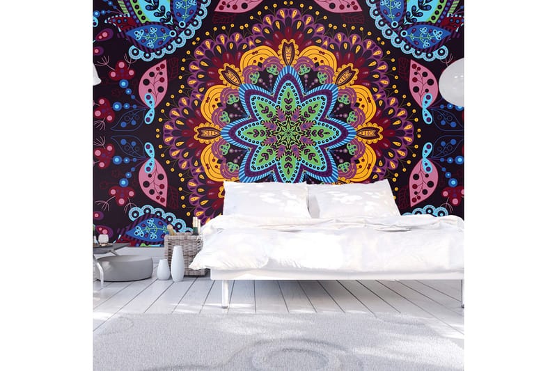 Fototapet Colorful Kaleidoscope 400x280 - Artgeist sp. z o. o. - Innredning - Veggdekorasjon - Tapeter - Fototapeter