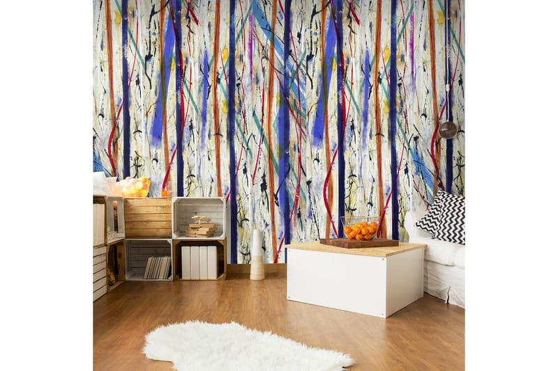 Fototapet Colorful Splash 50x1000 - Artgeist sp. z o. o. - Innredning - Veggdekorasjon - Tapeter - Fototapeter