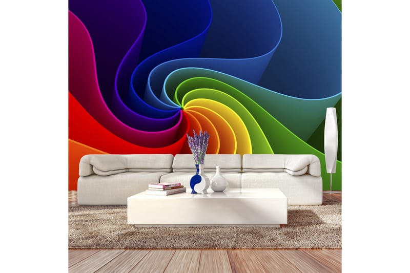 Fototapet Colorful Pinwheel 100x70, Artgeist sp. z o. o.