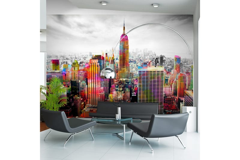Fototapet Colors Of New York City II 400x280 - Artgeist sp. z o. o. - Innredning - Veggdekorasjon - Tapeter - Fototapeter