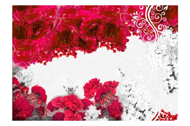 Fototapet Colors Of Spring Red 250x175 - Artgeist sp. z o. o. - Fototapeter