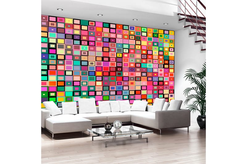 Fototapet Colourful Boxes 350x245, Artgeist sp. z o. o.