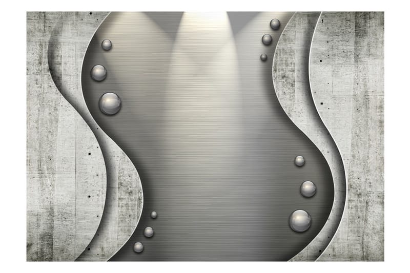 Fototapet Concrete Sea 350x245 - Artgeist sp. z o. o. - Innredning - Veggdekorasjon - Tapeter - Fototapeter